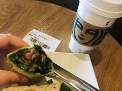 牛肉菠菜大卷-星巴克(天津站区第二店)