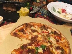 墨西哥辣牛肉披萨-芭莉与彩虹西餐厅(成都合生汇店)