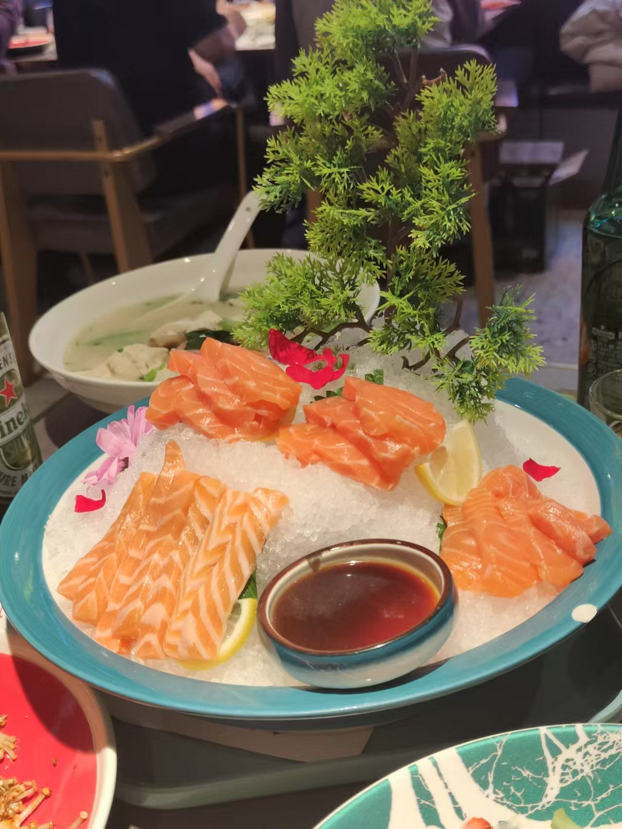 哈尔滨的海鲜餐厅