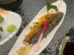 青花鱼定食-弓二·烧鸟居酒屋(财富购物中心店)