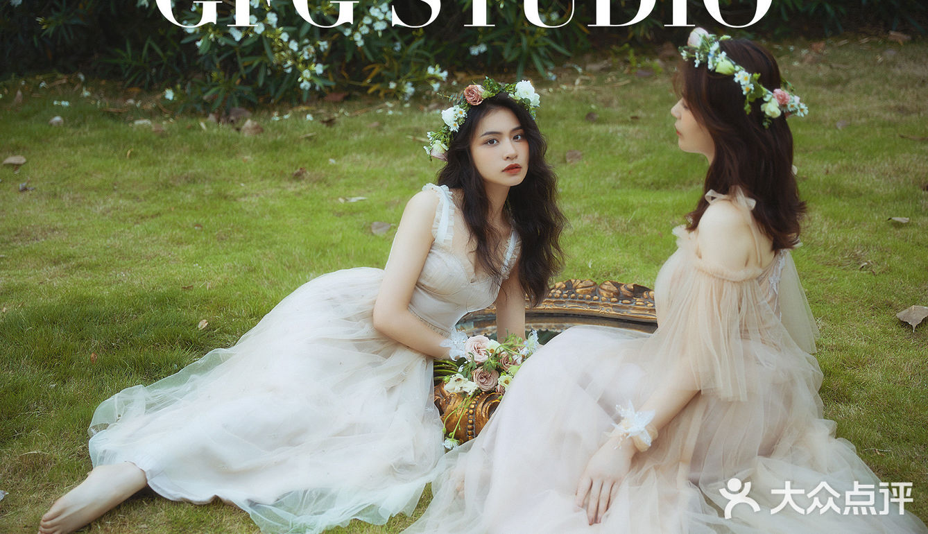 森系母女写真☘️超治愈/温柔的绿色系母女照