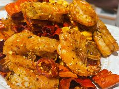 黄飞鸿干煸大虾-十面欢腾·海鲜面·台式Bistro(长乐路店)
