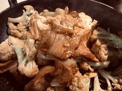干锅花菜-姜君·千岛湖鱼头馆(浦东大道店)