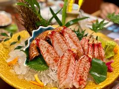 蟹腿刺身-蟹田居·活蟹料理(东城店)