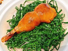 葱烤八宝葫芦鸭-屋里厢上海菜馆