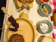 牛肉焖饭牛排串堡儿童餐-西贝(南山宝能太古城店)