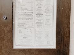 菜单-The Wolseley