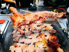 烤羊腿-大汗烧烤滩羊馆(清水河公园店)