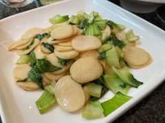 青菜炒年糕-锦园餐厅(九龙湖开元度假村店)