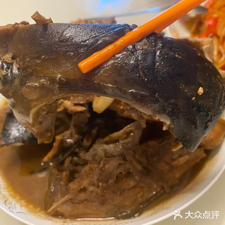 酱炖鱼头鱼籽[加油]