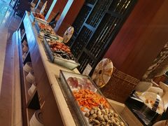 自助取餐区-西双版纳洲际度假酒店-海鲜傣味烧烤·侬香全日制餐厅