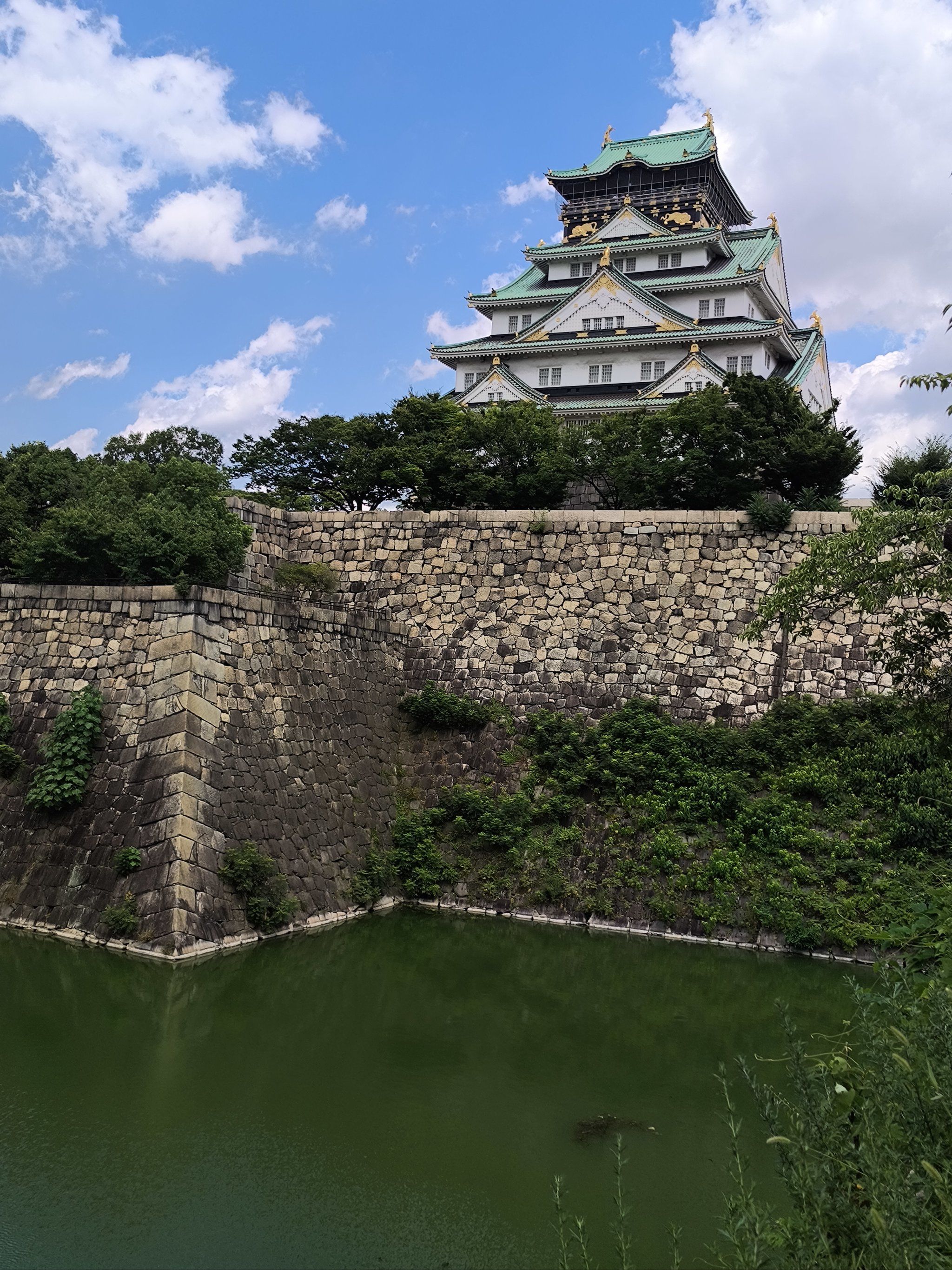 里面看了德川家康和丰臣秀吉的历史介绍,成个城池很壮观,为日本人保护