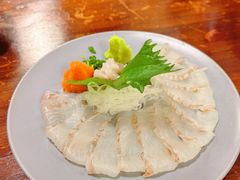 活比目鱼刺身-酒肴一瓢·活贝料理·日本料理(三元桥·霄云路店)