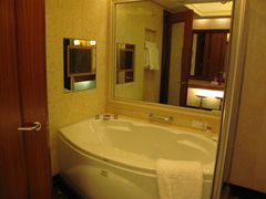 浴缸旁边还有电视-肇庆奥威斯酒店