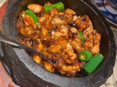 石锅杭椒牛蛙-桂满陇·桃花院落(长泰广场店)