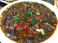 泡椒鸡血-弓虽昌焖烧鸡(大竹林店)