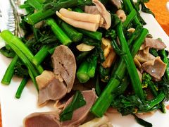 鹅杂蒜蓉炒菜心-裕华(南华东路店)