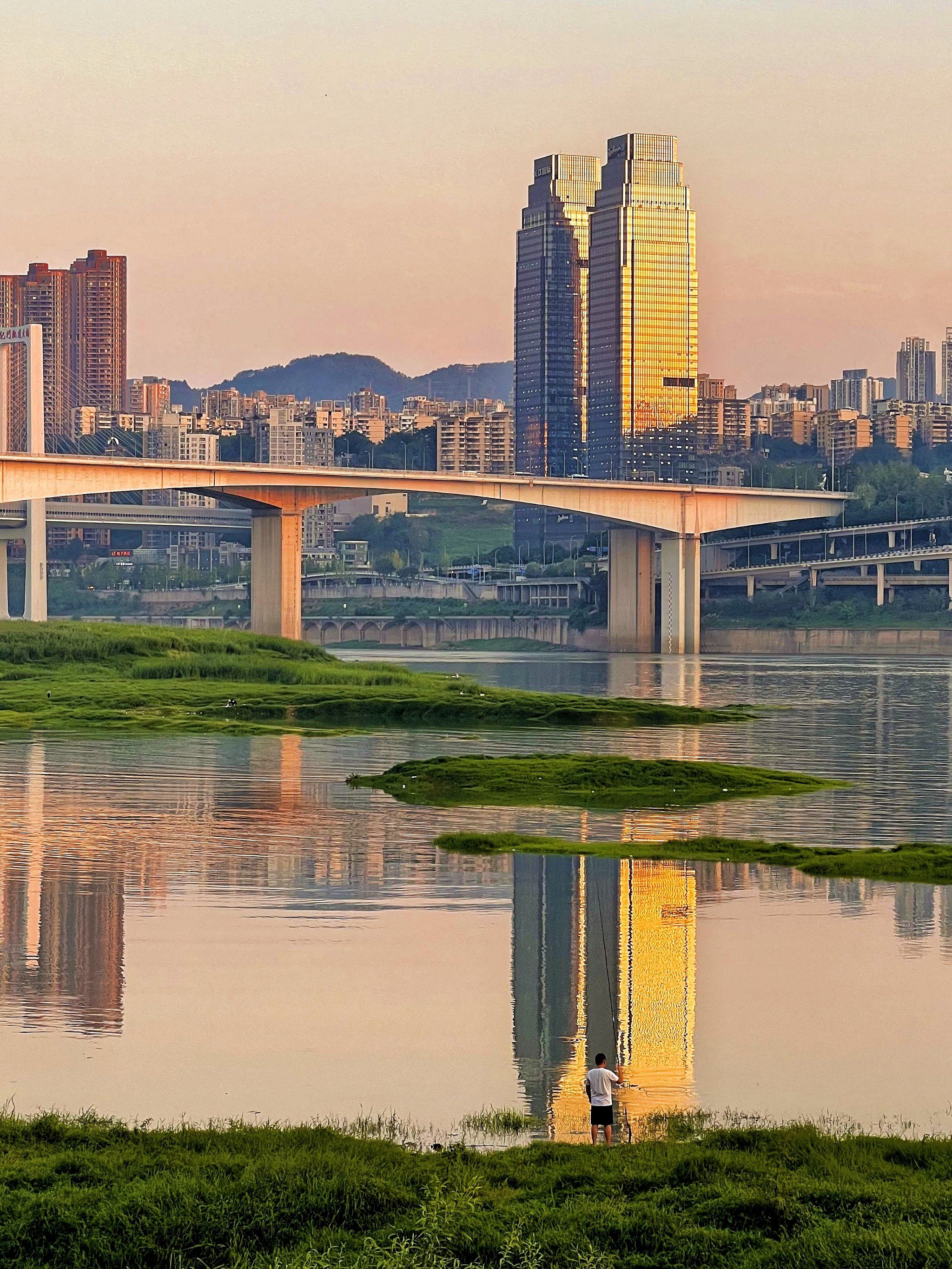 🎉重庆最浪漫滨江公园出现啦‼️现场直击🔥