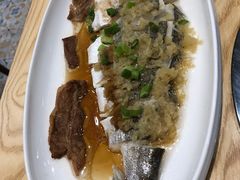 蒜蓉鲈鱼-喜上喜鸡煲翅(吉大店)