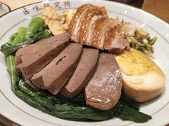 鹅肉拼鹅肝饭-狮头牌卤味研究所·卤味饭(花城汇南区店)