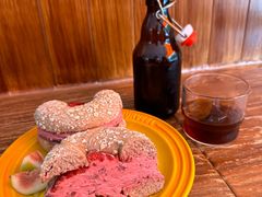 加州胭脂&nbsp;California&nbsp;Pink-Catch Bagel(芳草地店)