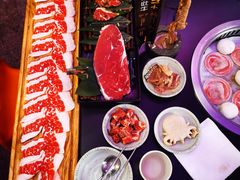 一米长盘牛五花-犟牛家·榴莲烤肉(五棵松店)