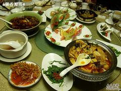 一桌狼藉-福慧慈缘素食餐厅(王府井店)
