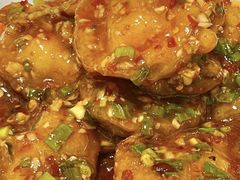 鱼香茄饼-乐氏荤豆花