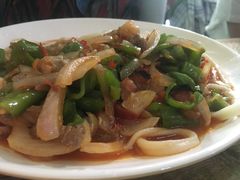 牛肉拌面-库穆阿屯塔格美食
