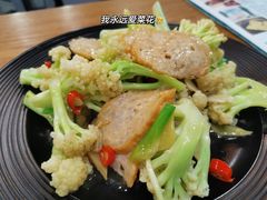 菜花炒潮汕肉卷-唔止卤嘢·潮州府城菜(鹭江店)