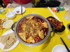 -老红桥炸灌肠牛肚锅烧烤(定福庄店)