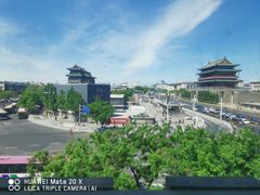 从博物馆眺望前门-中国铁道博物馆(正阳门馆)
