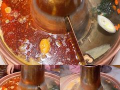 老爆三鸳鸯锅底-京门老爆三·铜锅涮肉 爆肚(望京店)