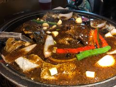 黑胡椒蚝油口味-吞鱼兽麻辣烤鱼(万达店)
