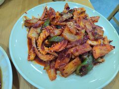 辣炒鱿鱼-贤花饭店(城阳店)