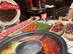 -热火朝天鲜切牛肉火锅(南强街巷店)