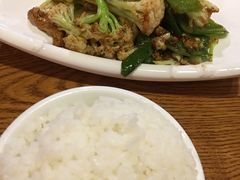 花菜炒肉饭-四姐妹东北饺子(沙尾路店)