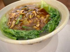 榨菜肉丝汤米粉-金利茶餐厅(中船汇店)