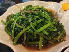 马拉盏炒通菜-大头虾越式风味餐厅(光明广场店)