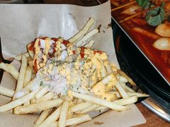 泡菜薯条-包装马车·韩国料理·포장마차