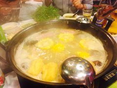 -鲜入围煮花胶鸡海鲜火锅