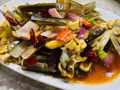 辣炒蛏子王-四川小胡子海鲜(丁村万人海鲜广场店)