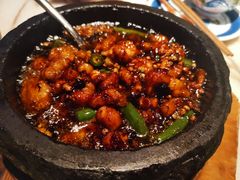石锅杭椒牛蛙-桂满陇-西湖船宴(西单大悦城店)