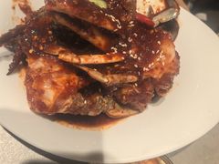 -草家酱蟹炭火烤肉店(珲春南路一店)