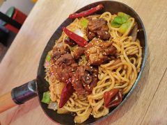 香辣浓汁鸡块面-阿当·小炒牛肉面(人广店)