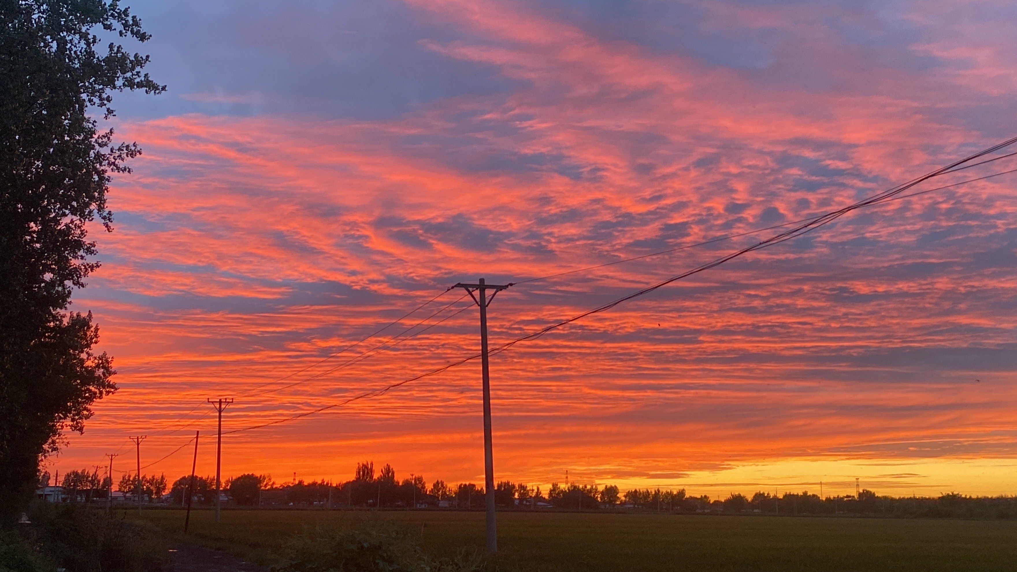 晚霞美到我心里