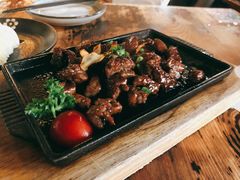 铁板牛肉粒-小川洋风料理(汉街店)