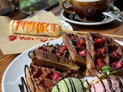 水果冰淇淋松饼-旧雨咖啡·CoffeeFORU(黄村奥体店)