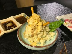 奶油土豆泥沙拉-虎焱炭火烧肉