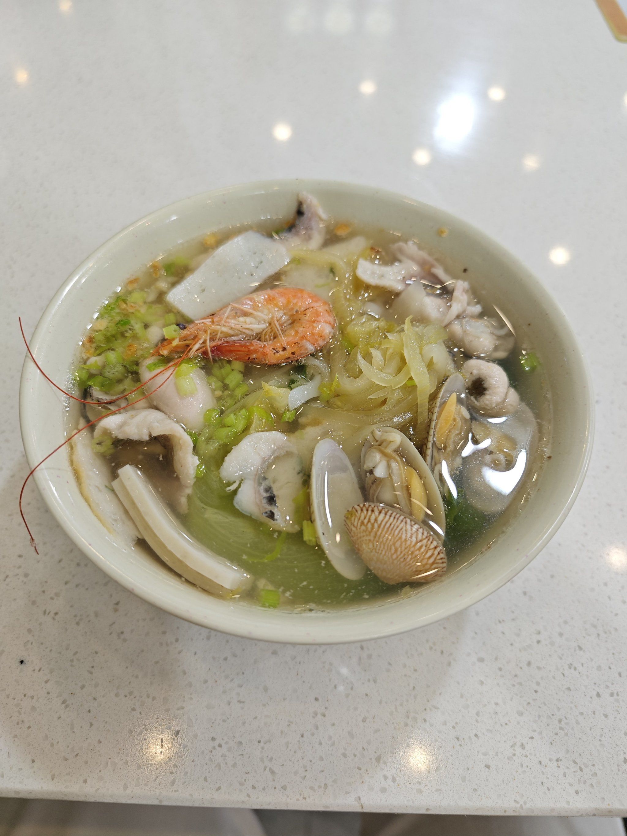 海鲜汤河粉